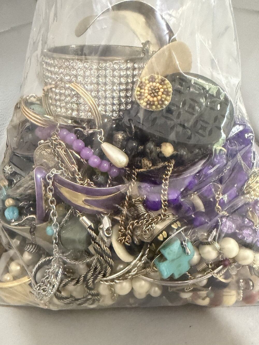 Jewelry Lot Craft Junk Harvest Wearable Mix 4 lbs